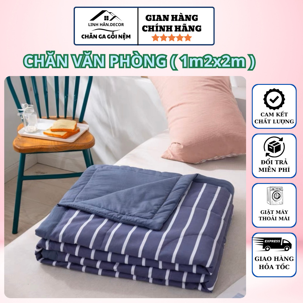 Chăn Văn Phòng Nhỏ Gọn Tiện Lợi Đa Năng Gấp Gọn Chống Nước Siêu Nhẹ Kích Thước 1m2x2m