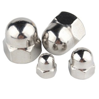 (((LXY) Nắp Tán bầu(Chủ đề ngược), Đai ốc mũ, đai ốc chỏm cầu inox 304 / M6 / M8 / M10 / M12 / M16 (RM-VN-1)