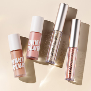 UNNY CLUB Liquid Eye Shadow Matte Sequin Glitter Powder Pearly Fine Long lanh Cowherd Lying Silkworm Base Màu sắc tự nhiên Rendering Liquid Eye Shadow