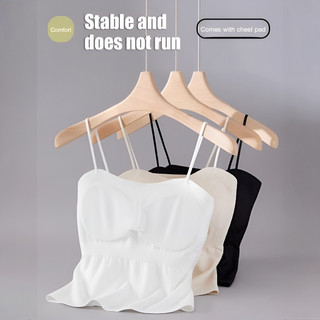 『 Brelira 』 Stretch Slim Fit Áo hai dây nữ tích hợp Áo ngực lưng đẹp mặc bên trong Liền mạch chống trượt thoáng khí ​Áo bình xăng 40-80kg