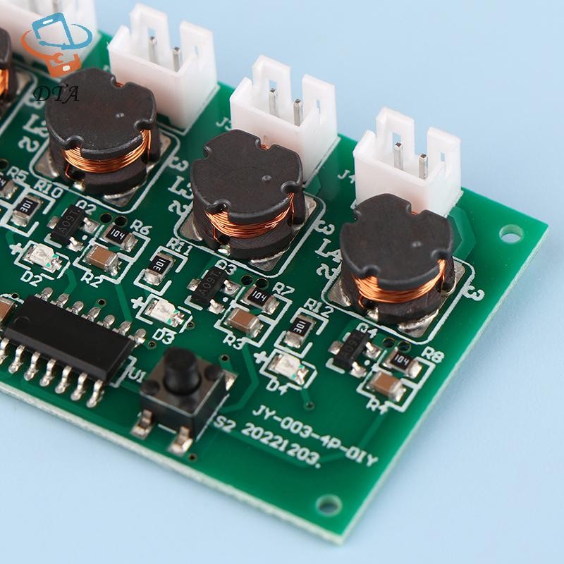 [DTA] DC5V Type-C Máy tạo độ ẩm DIY Bộ dụng cụ tạo sương mù Bảng mạch trình điều khiển 4 tấm phim phun sương Mô-đun dao động VN