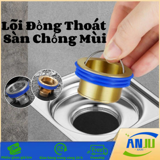 Lõi Đồng Thoát Sàn Chống Mùi, Nắp Bịt Cống Thoát Nước Ngăn Mùi, Ngăn Côn Trùng, Tránh Tắc Nghẽn Cống