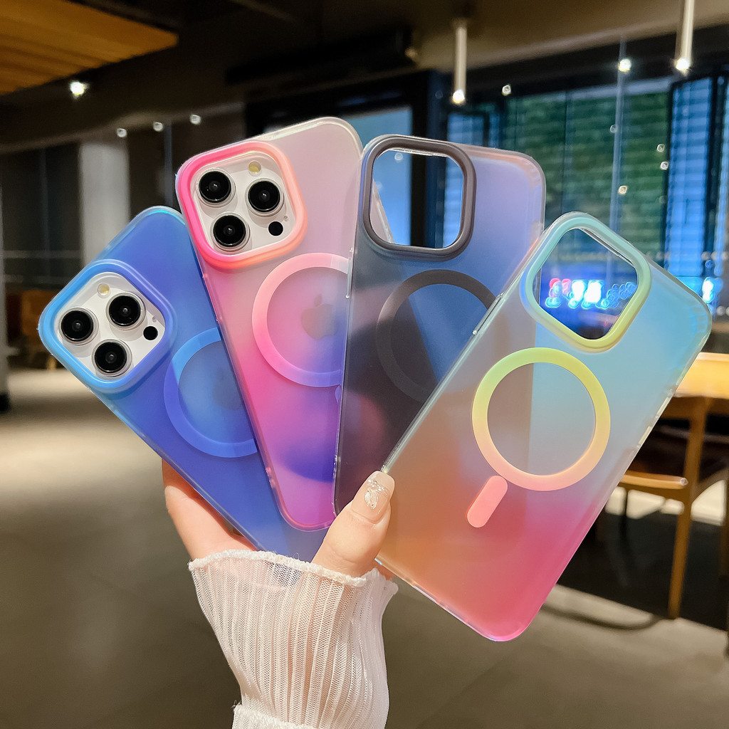 Ốp bảo vệ toàn diện cho IPhone 16Promax Frosted 15Pro Ink chống sốc 14Promax
