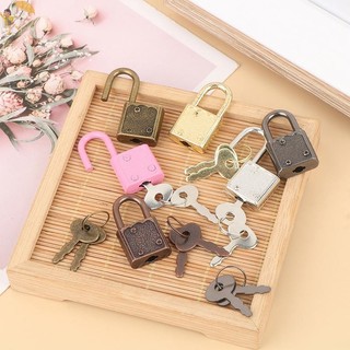 [GOU] 1 Bộ Ổ Khóa Hình Chữ Nhật Khóa Phần Cứng Hành Lý Có Khóa Chìa Khóa Du Lịch Hộp Trang Sức Cưới Nhật Ký Vali VN