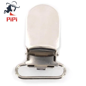 20 x Nẹp Kẹp Dây Đeo Móc 20 mm Màu Bạc