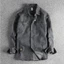 Sơ mi denim wash bụi phong cách Vinstage_dã ngoại_Biker