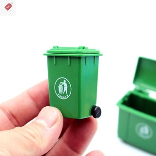 Thùng rác vệ sinh nhà búp bê ALIK Cảnh ngoài trời với mô hình Phụ kiện thu nhỏ VN