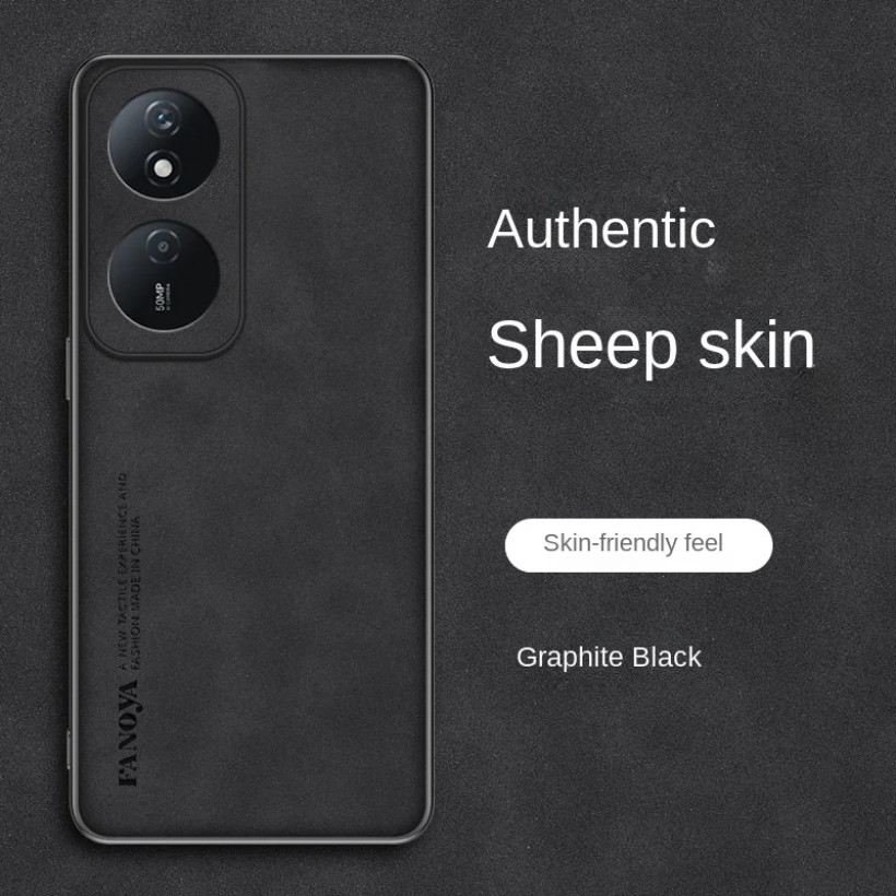 Ốp lưng Honor X7B CLK-LX1 Da PU chống sốc Vỏ cứng Vỏ điện thoại mờ Ốp lưng silicon cho Honor X7B CLK LX1 LX2 LX3