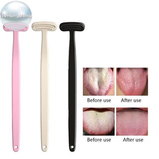 Chenlongshang Lưỡi Cạp Bụi Có Thể Tái Sử Dụng Bàn Chải Làm Sạch Sức Khỏe Răng Miệng Chăm Sóc Vệ Sinh Bàn Chải Đánh Răng Miệng Tươi Hơi Thở Cạo EN
