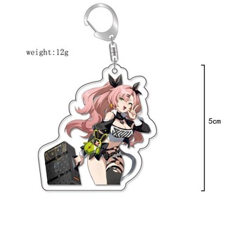 Zenless Zone Zero qingyi Jane Bangboo ZZZ móc khóa mặt dây chuyền acrylic