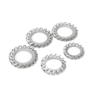 (((LXY) Long đen răng cưa inox 316 / Long đen răng cưa ngoài M3-M20 (RM-VN-1)