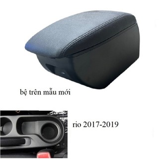 Hộp tỳ tay xe Kia Rio 2012 -2016 NHẬP, RIO 2017-2019  cao cấp tích hợp cổng sạc USB - Phụ kiện ô tô