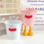 Bút Chì AFTEROF, Hộp Đựng Bút Chì DIY Miệng Lớn, Hoạt Hình Tròn Dễ Thương Dung Tích Lớn Để Bàn Xô Lưu Trữ Học Sinh Văn Phòng Phẩm