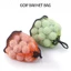 Túi lưới thể thao CQCJ, Túi tổ chức bóng golf đa năng Nylon, Đồ dùng thể thao chơi gôn di động có thể chứa 12 / 25 / 50 quả bóng
