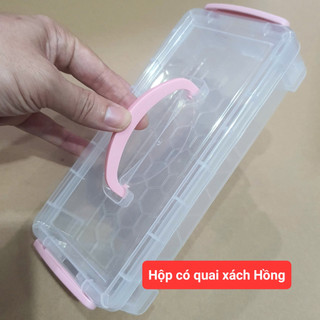 +Hộp nhựa đa năng có khả năng gài xếp tầng rất tiện dụng, hộp nhựa đựng dụng cụ, đựng trang sức