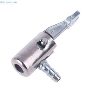 Charmantcc1 Lốp Máy Bơm Hơi Khóa Trên Máy Nén Khí Chuck Đầu Ống Có Đầu Nối Barb Máy Nén Khí Di Động Trong