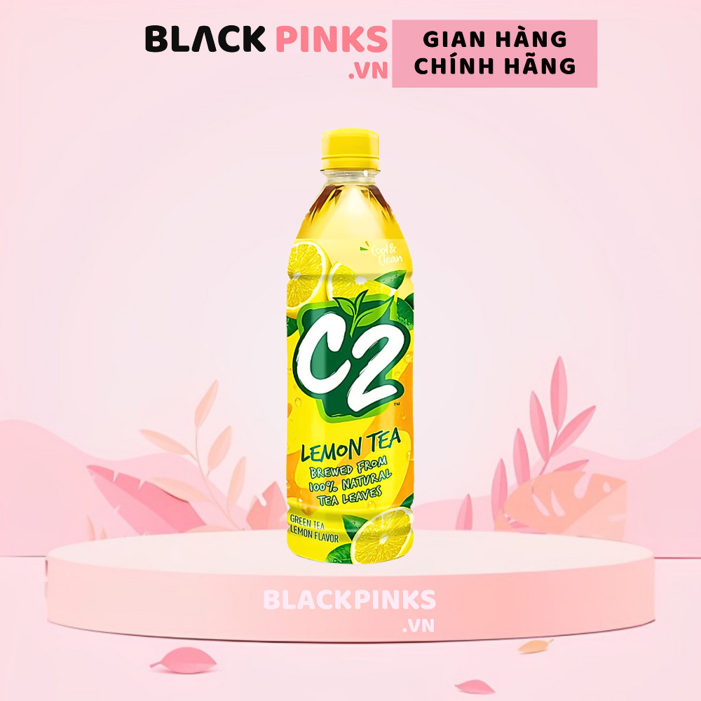 Trà xanh C2 hương chanh chai 455ml | Shopee Việt Nam