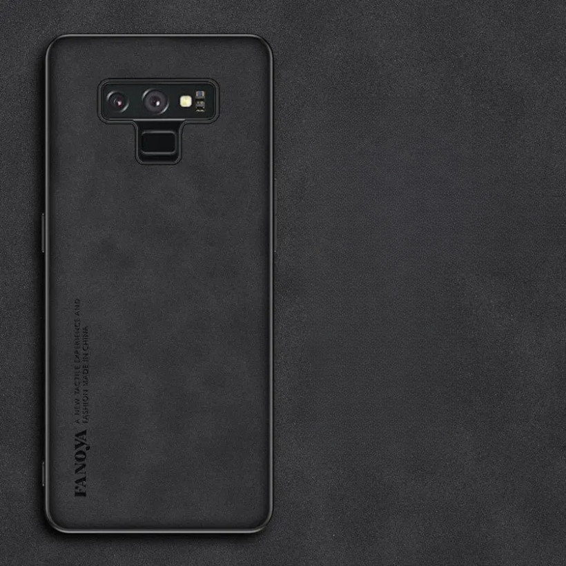 Dành Cho Samsung Galaxy Note9 N960F Ốp điện thoại Da PU Chống Sốc Da Cứng Ốp điện thoại Mờ Ốp điện thoại Silicon Cho Samsung Note 9