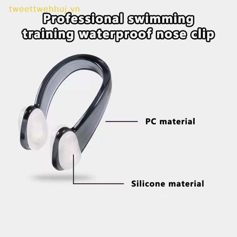 Nhíp Bơi Mũi Kẹp Bơi Mũi Kẹp Mũi Bảo Vệ Mũi Silicon Mềm Cao Su Mũi Cắm Cho Trẻ Em Và Người Lớn Lướt Sóng Lặn VN
