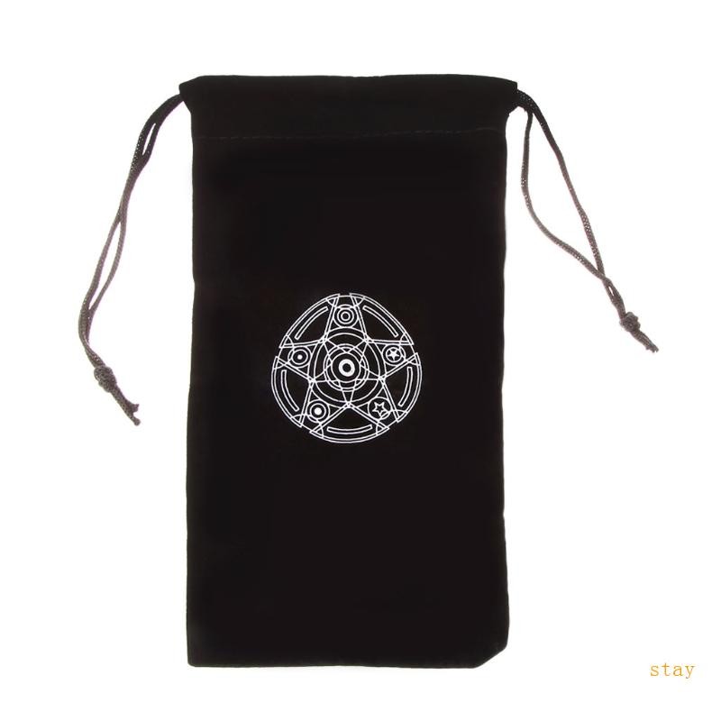 Ở lại Túi bói toán Thẻ Tarot Altar Hộp Tarot Nhung Hộp đựng Tarot Hộp đựng