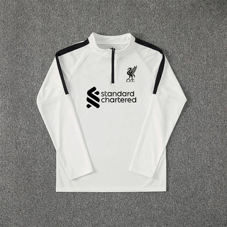 2425 Real Madrid Manchester City Barcelona Same Style Football Training Suit Men's Half Zipper Quick-Drying Costume Running Top PICA
