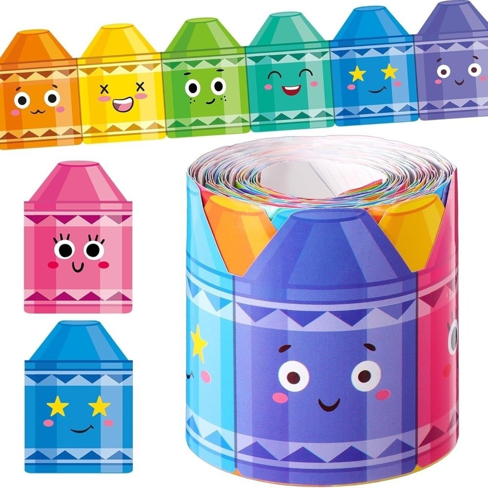 Giấy viền, Giấy dán tường bảng phấn tự dính, Nhãn dán viền viền 7cm DIY Thủ công thủ công TPKSF98