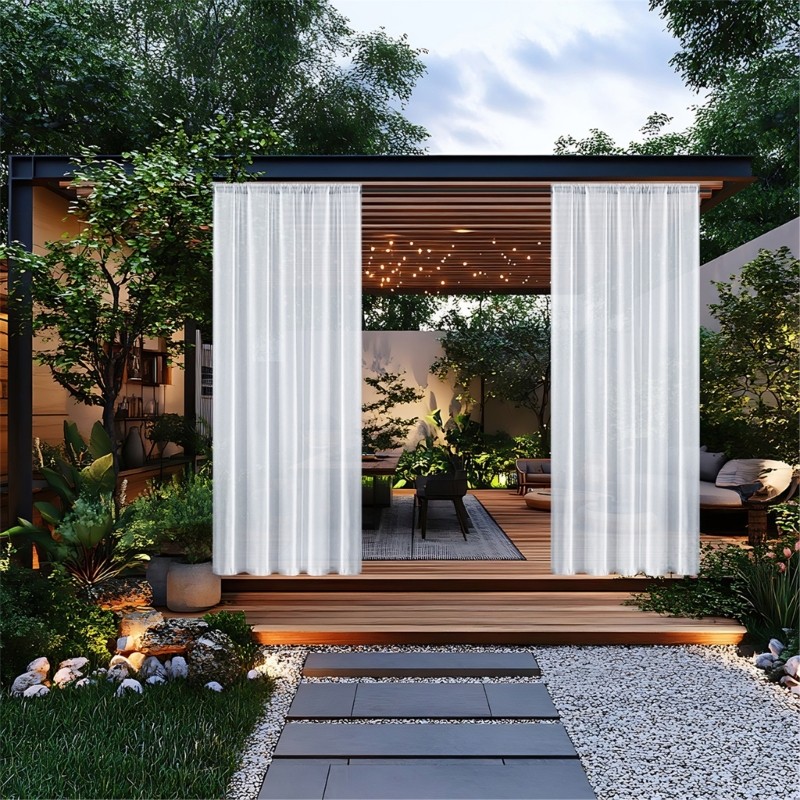 SHI Chống rách Polyester Pergolas Rèm che nắng mưa Tấm chắn cửa chống nước