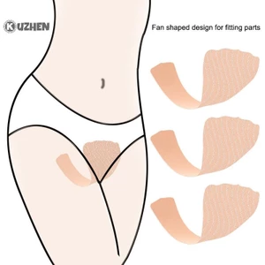 KUZHEN Camel Ngón Chân Che Khuyết Điểm Có Thể Tái Sử Dụng Traceless Vô Hình Dính Dành Cho Nữ Quần Legging Đồ Bơi Activewear Chống Thấm Nước Bao Pad HOT