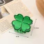 SQ St Patricks Ngày Acrylic lấy kẹp cỏ ba lá trefoil màu xanh lá cây móng vuốt kẹp Mũ đội đầu Phụ kiện