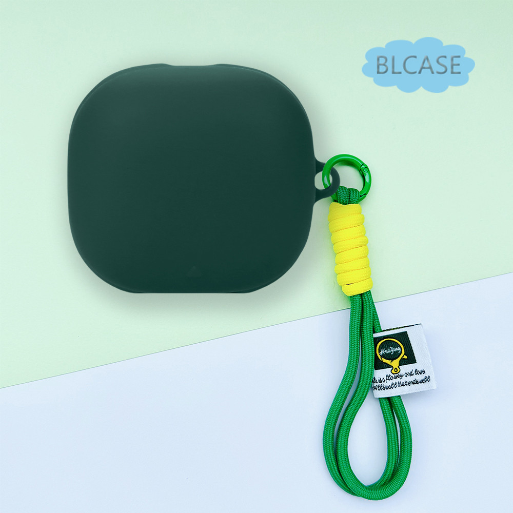 Hộp đựng tai nghe cho Anker Soundcore Liberty 4 / 4 Pro Tai nghe silicon Vỏ mềm Bảo vệ tai nghe màu trơn có vòng