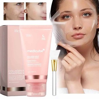 75ML Medicube Collagen Overnight Wrapping Peel-Off Facial Mask for Moisturize