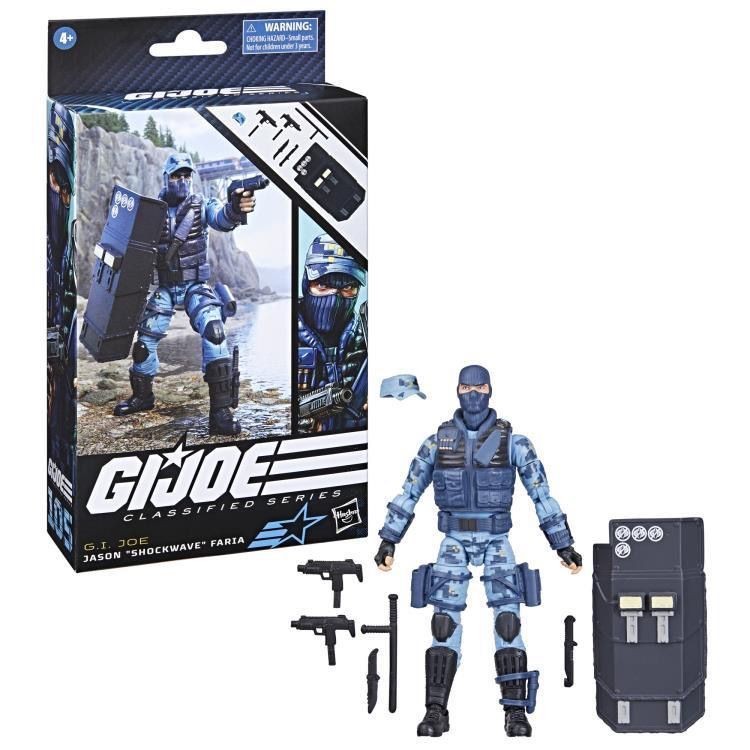 Spot Hasbro Hasbro GIJOE Lực lượng đặc biệt 105 Shockwave Sasser 6 inch ...
