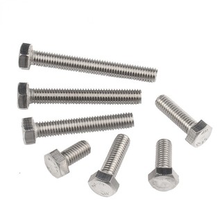 (((LXY) Bulong lục giác ngoài inox 304, ốc inox  lục giác ngoài M6 / M8 * L: 6-250mm (RM-VN-1)