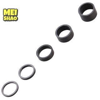 MeiShao Sợi Carbon WasherForksBowlsetsHandlebars Sợi Carbon Chiều Cao Vòng Đệm Xe Đạp Phụ Kiện