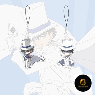 Dây đeo điện thoại 55mm Kid Phim hoạt hình Dectective Conan Charms Carton Phụ kiện điện thoại