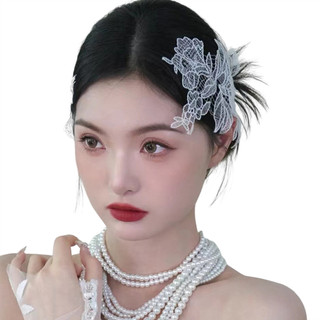 Retro Cô Dâu Hoa Mũ DIY Handmade Cô Dâu Veil Phụ Kiện Cho Đầm Kiểu Tóc Dụng Cụ Làm