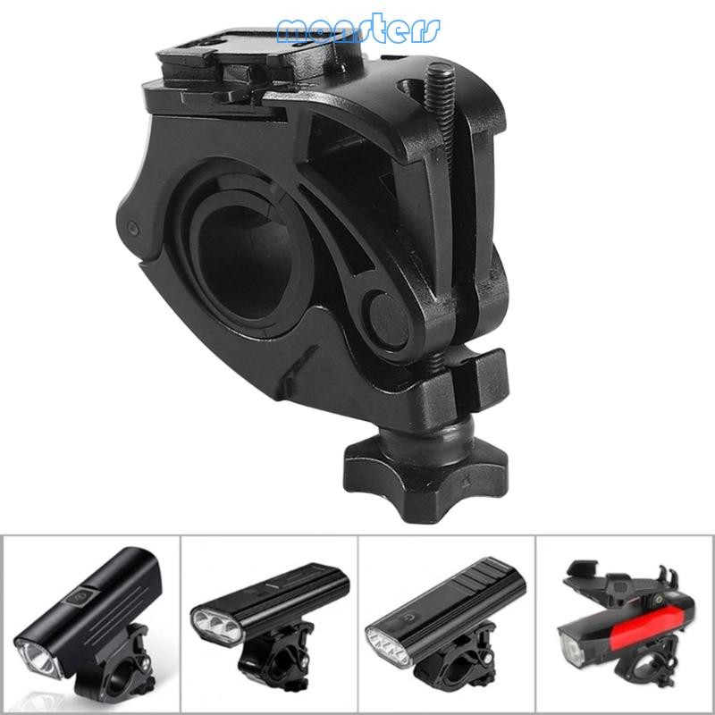 Đèn pin kẹp xe đạp - Giá đỡ và đèn gắn tiện lợi