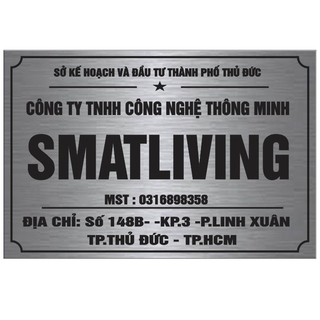 [Giao hỏa tốc] Biển số nhà - bảng số nhà - phòng ban, hộ kinh doanh, phòng chức năng - biển công ty in UV sắc nét
