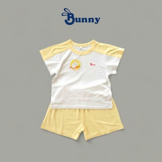 Bộ phối vai mùa hè Bunnybaby chất thun lạnh mềm mát mịn cho bé 4-15kg