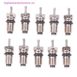 Toplanswatchstore 10 Cái AC R134A Van Ô Tô Điều Hòa Không Khí Kim Chịu Nhiệt Bộ Sửa Chữa Xe Ô Tô Phụ Kiện VN