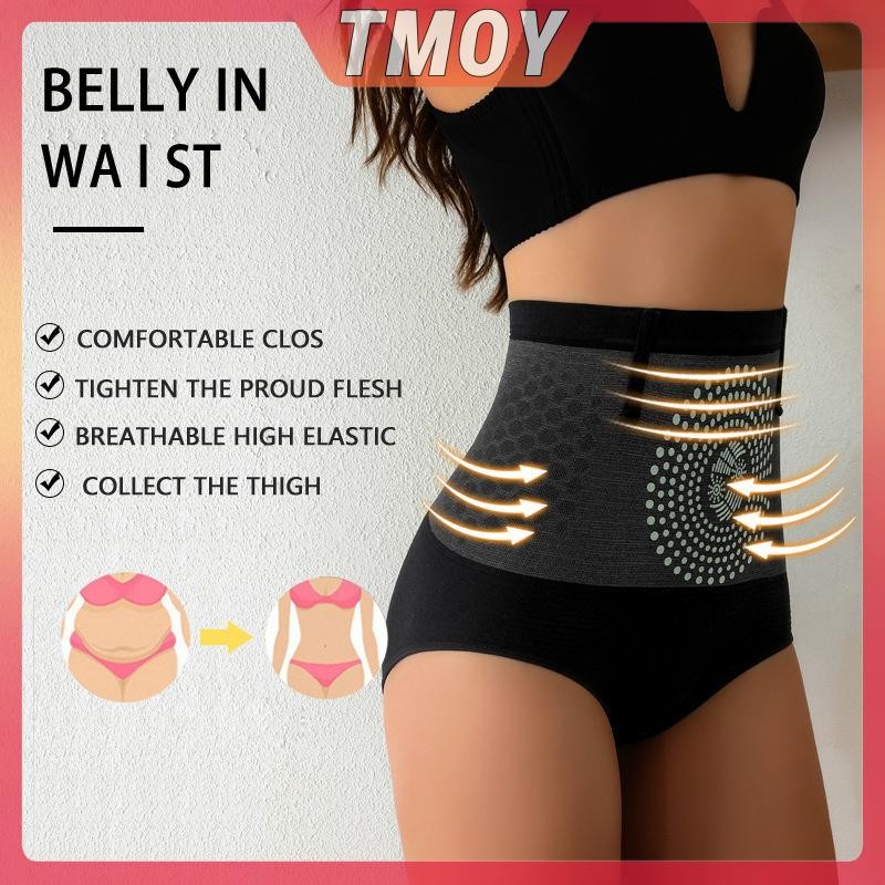 TMOY Flarixa quần lót liền mạch eo cao kiểm soát bụng, định hình cơ thể và giữ ấm uterus