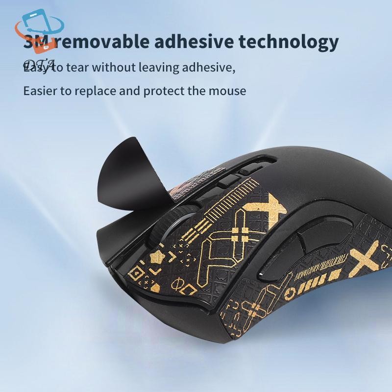 [DTA] Chuột Grip Tape Skate Handmade Sticker Chống Trượt Hút Mồ Hôi Cho Viper Ultimate DeathAdder V2 PRO Chuột Không Dây VN