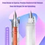 Bút máy TUYỆT VỜI, Bút thư pháp có thể thu vào đầu 0,38mm, Mực đen 5 Hộp mực có thể nạp lại Thùng trong suốt Không có bút rò rỉ Văn phòng
