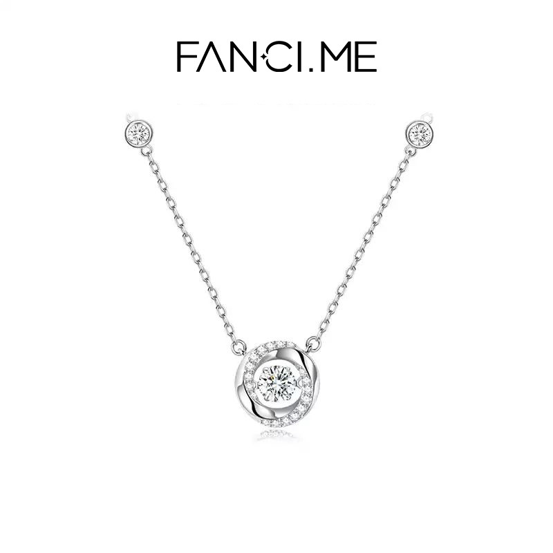 FANCIME Tình Yêu Nữ Từ Cái Nhìn Đầu Tiên Vòng Cổ Sang Trọng Tối Giản Thời Trang Quà Tặng Sinh Nhật Bạn Gái