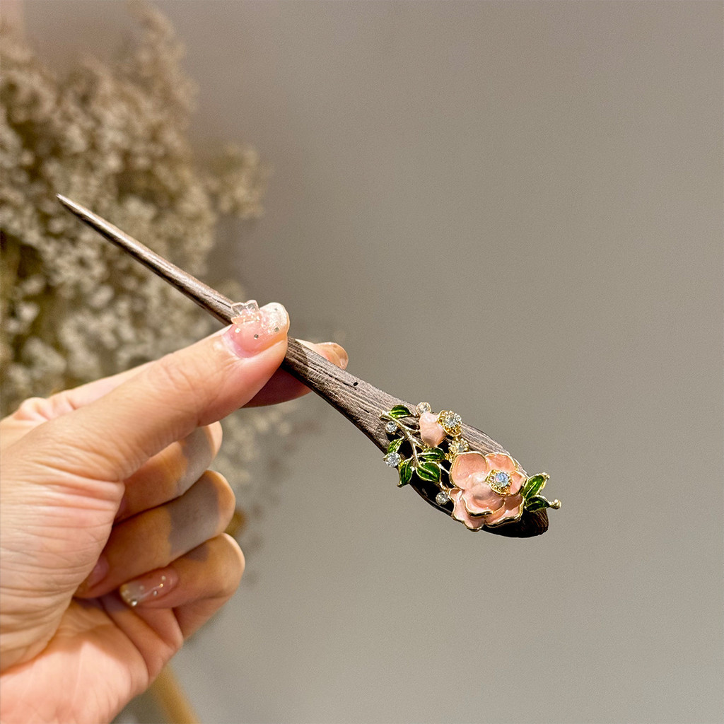 Mới Phong Cách Trung Hoa Bằng Gỗ Mát Kẹp Tóc Gỗ Đàn Hương Cổ Phong Cách Trung Hoa Kẹp Tóc Cao Cấp Hiện Đại Hàng Ngày Đơn Giản Kẹp Tóc
