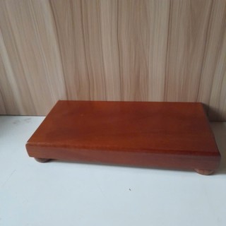 Đôn Gỗ, Đế Gỗ chữ nhật nguyên khối dùng đặt tượng, bonsai, ấm trà, thác khói trầm hương