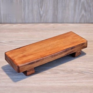 Đôn gỗ tự nhiên kê tượng dài 22cm - Phù hợp vật phẩm nhỏ
