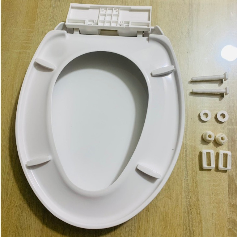 Nắp Bồn Cầu, Nắp Bồn Vệ Sinh Nhà Tắm Đóng Mở Êm ( Loại 1, Chất Lượng, Siêu Bền )