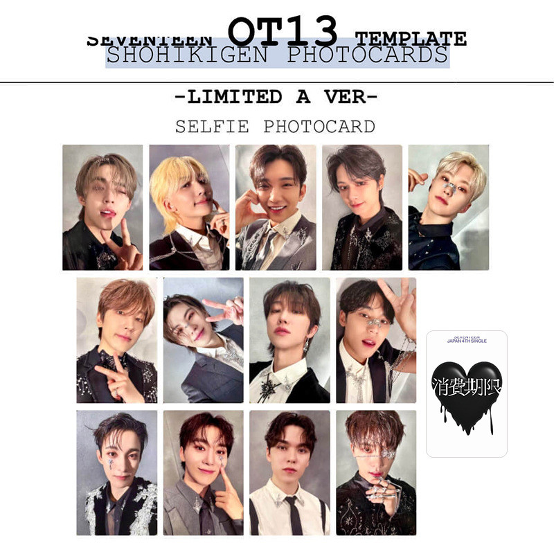 9-13 Chiếc SEVENTEEN SPILLES Shohikigen Lomo Cards SPILLES Photocards S.Coups JEONGHAN HOSHI WONWOO WOZI DK MINGYU The8 Dino SEUNGKWAN JOSHUA JUN VERN Bưu Thiếp