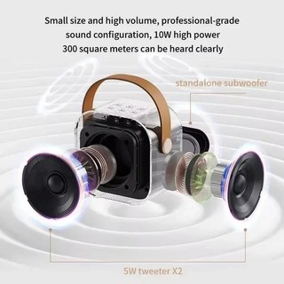 LOA karaoke Arirang Bluetooth Hát Karaoke Không Dây K12 KYNIO Tặng Kèm 2 Mic tiktok Thay đổi giọng
